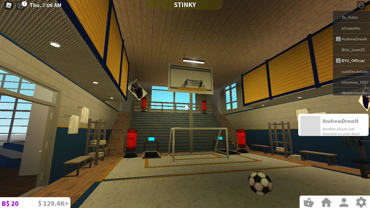 [ BYU ] Finished the Gym! Definitely better than the old school's..👀 ✓