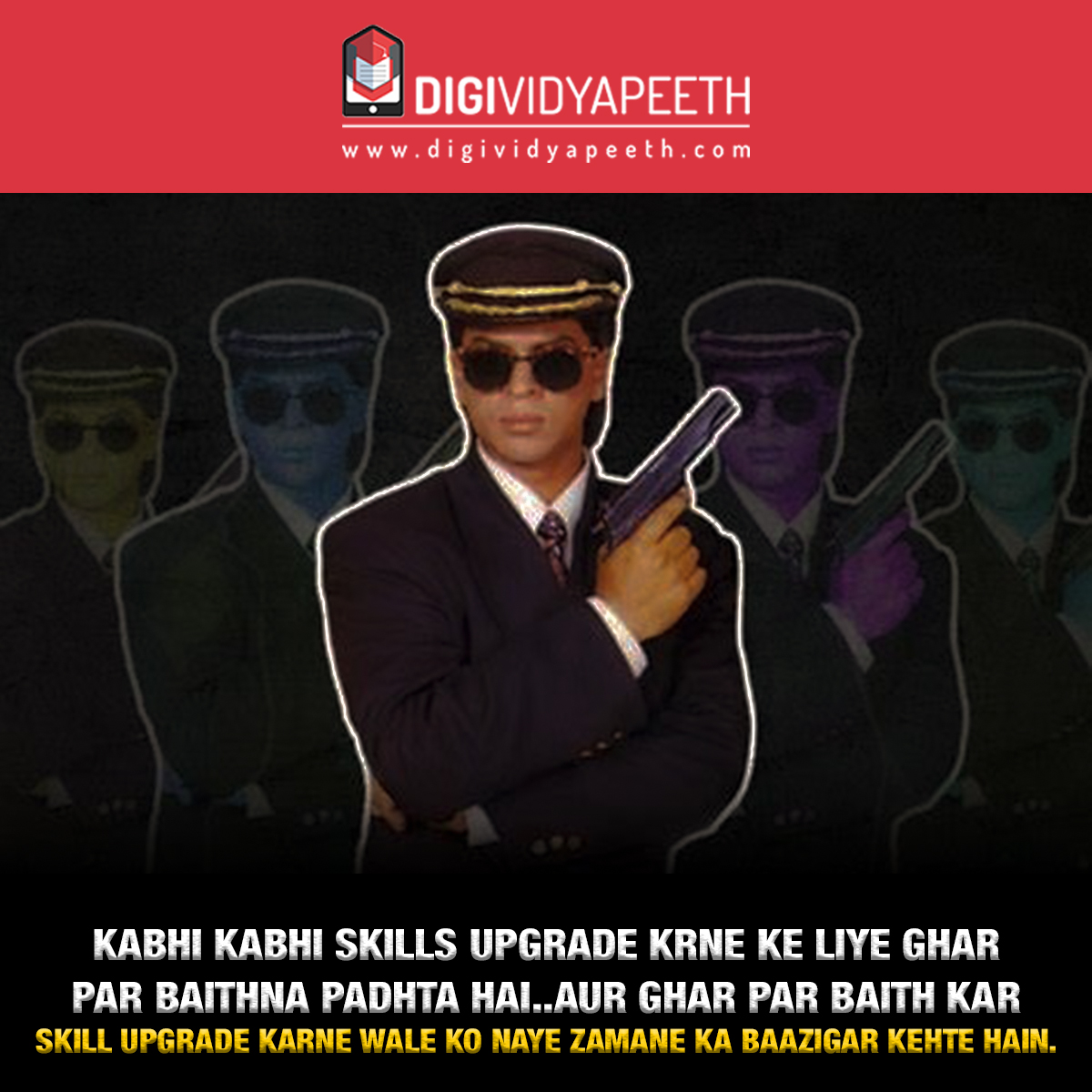 DigiVidyapeeth's tweet photo. Koi Shak! Our perfectly curated  Live and Interactive Courses promise to make you industry ka Baazigar!

Sign up today: https://t.co/hHui1HEmN6

#DigiVidyapeeth #digitalmarketing #upskill #skillindia #SkillOfTheFuture #digitalmedia #digitalfutureishere https://t.co/xVnKqv2auY