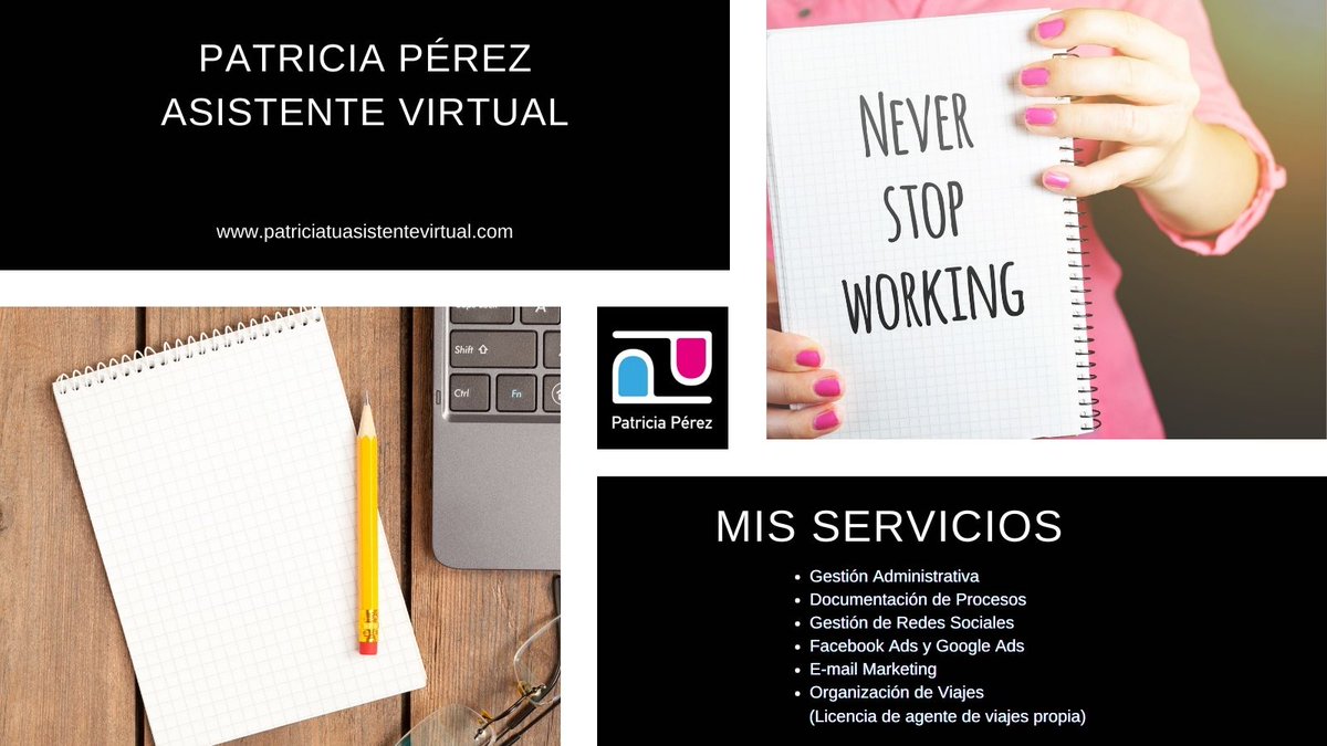 PatriciatuAV's tweet photo. Visita mi web, https://t.co/fMo5fDUIVX 

#AsistenteVirtual #AssistantVirtual #AsistenciaVirtual #TrabajoDesdeCasa #Emprendedora #MujerEmprendedora #Motivación #Empresarios #Sigueme #SiguemeYTeSigo
#FacebookAds #GoogleAds #RedesSociales #EmailMarketing https://t.co/QCxrDiOld1