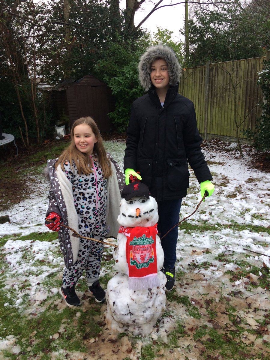 mbedarchitects's tweet image. the kids made @LFC boss snowman @MoSalah @JamesMilner @Carra23 @LivEchonews @BBCNWT @BBCSport