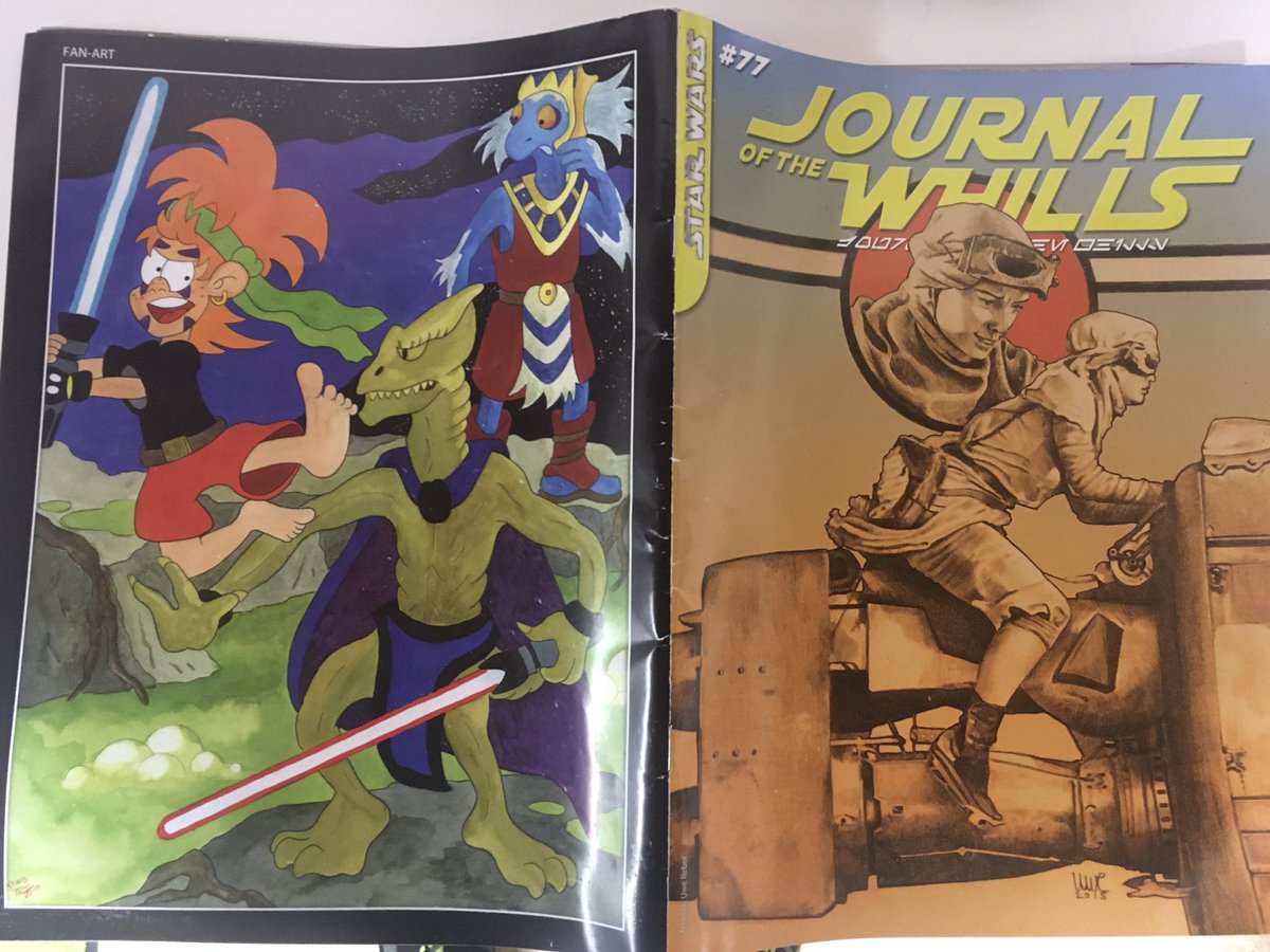 KipSupernova's tweet photo. 10 Jahre Mitglied im Official Star Wars Fanclub. Danke an das Journal if the Whills für das Abdrucken meiner Fanart 💙 #StarWars #starwarsfanart #journalofthewhills #oswfc https://t.co/aB2lN27UTM