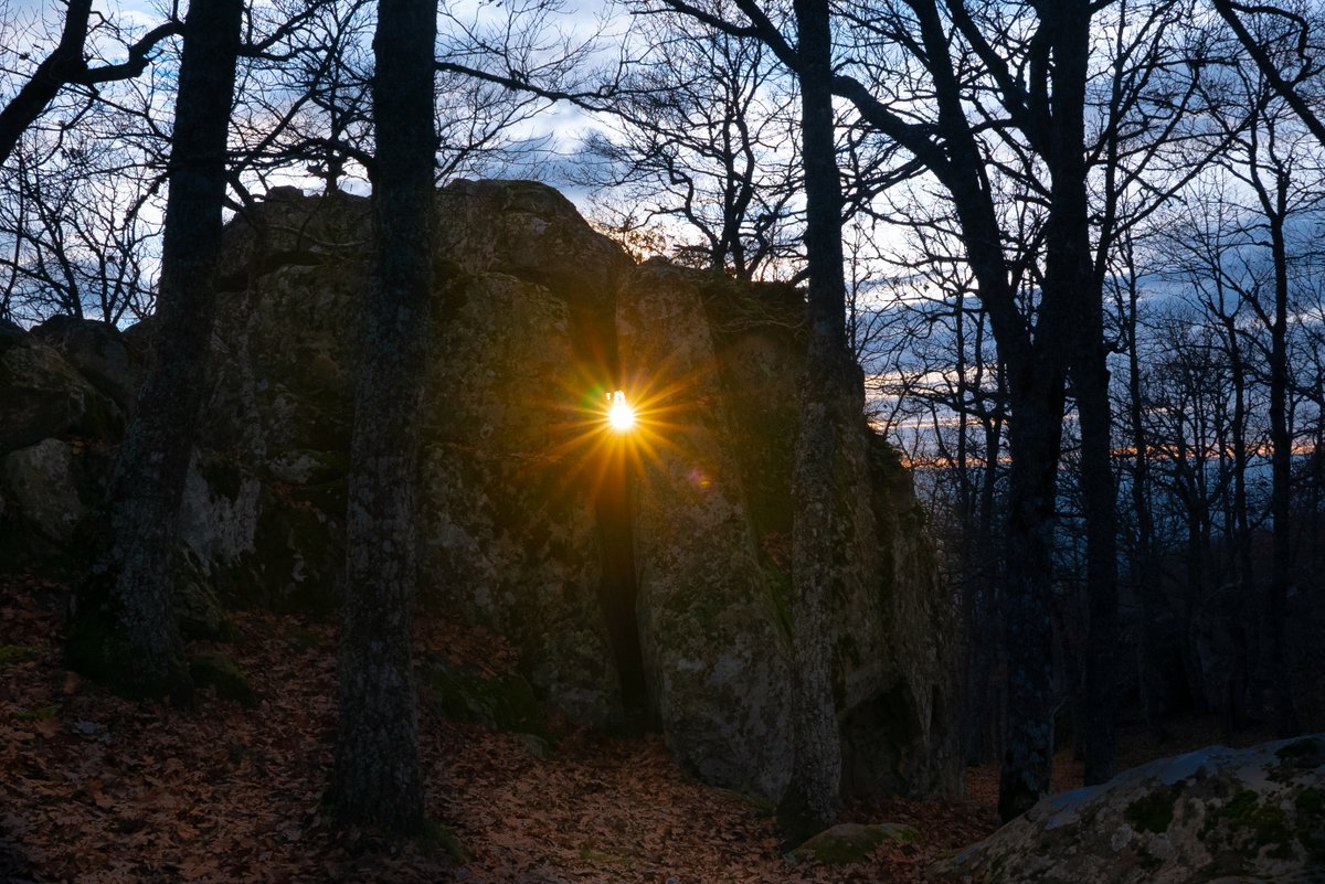 Il complesso megalitico di pietra della Mola, nel Parco di Gallipoli Cognato Piccole Dolomiti Lucane, è un calendario astronomico risalente alla tarda età del Bronzo, usato per indicare il mezzogiorno e il tramonto del solstizio d’inverno. 
📷 Apt <a href="/Basilicata_Tur/">Basilicata Turistica</a>