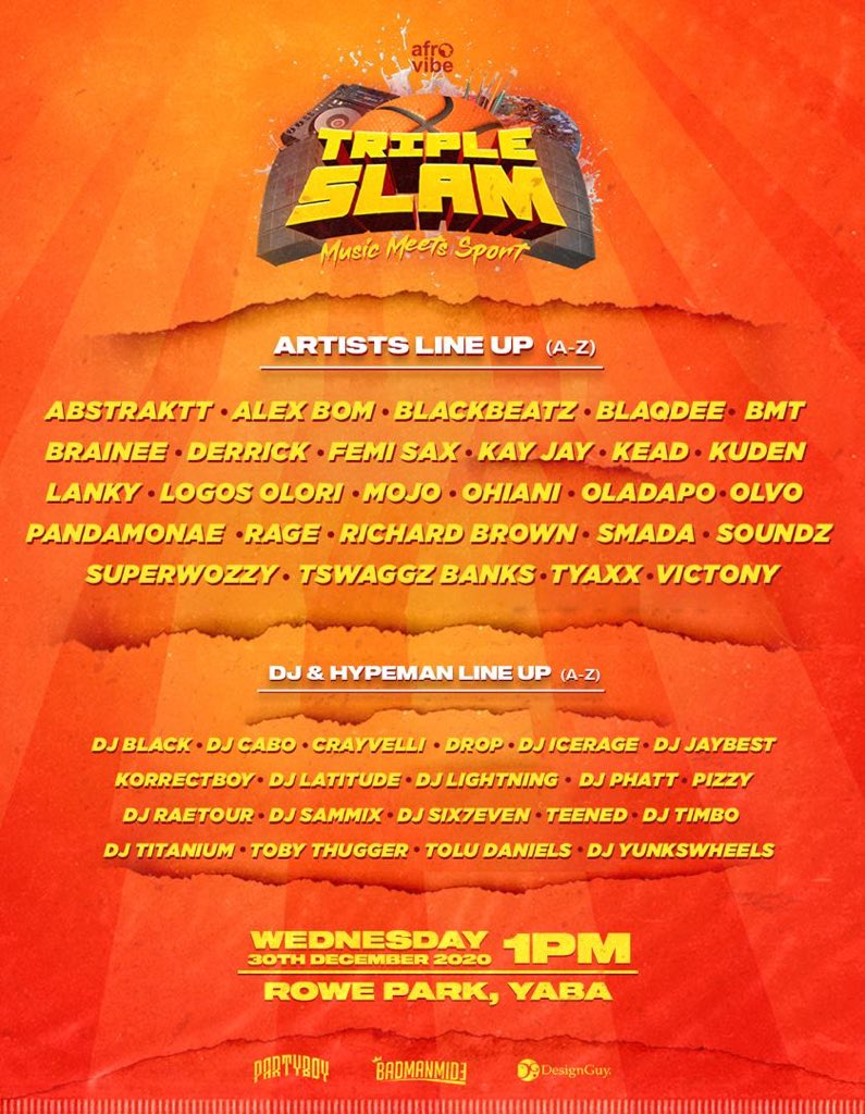 Jomibabyy's tweet photo. Music meets sport🤩
Turn up on the 30th to link up w your faves🤩 https://t.co/WlXNGXHuMk