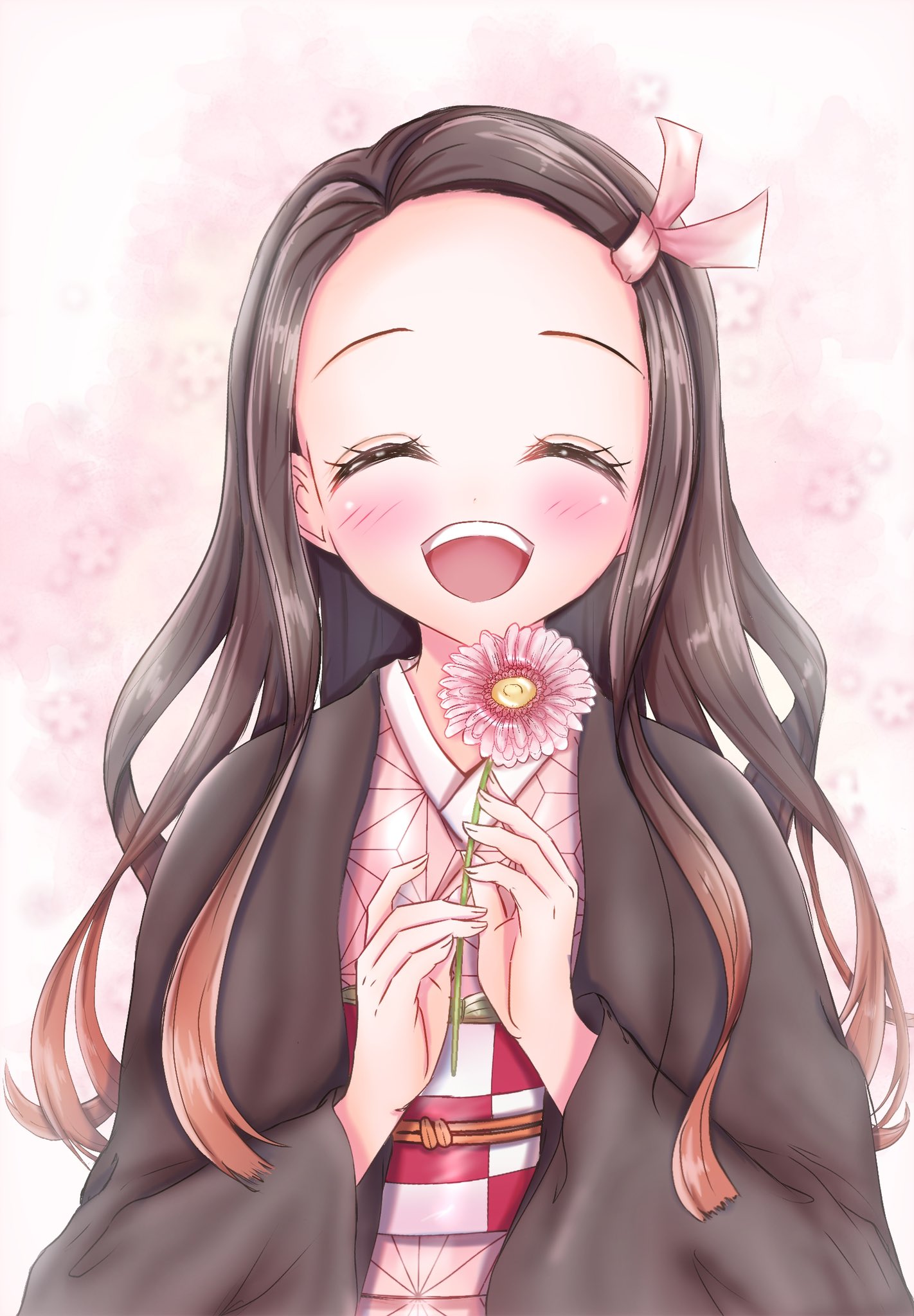 さくらもちっ 禰 豆子ちゃんおめでと 末永くお幸せに 竈門禰豆子誕生祭 竈門禰豆子生誕祭 T Co Jq175r3ipu Twitter