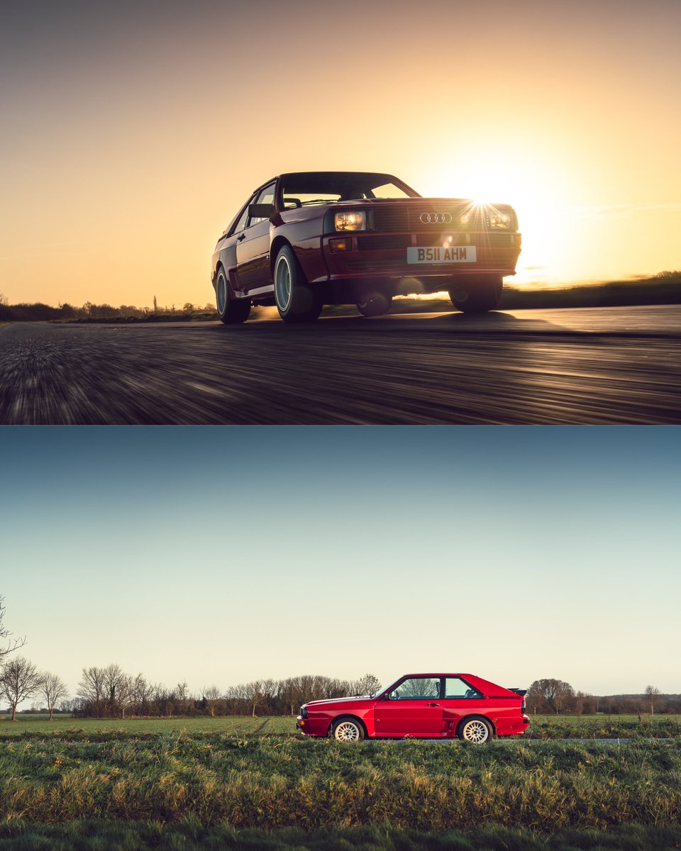 @WillBeaumont drove a Sport Quattro, I photographed a Sport Quattro and therefore it was a great day. Story now on @Speedhunters .