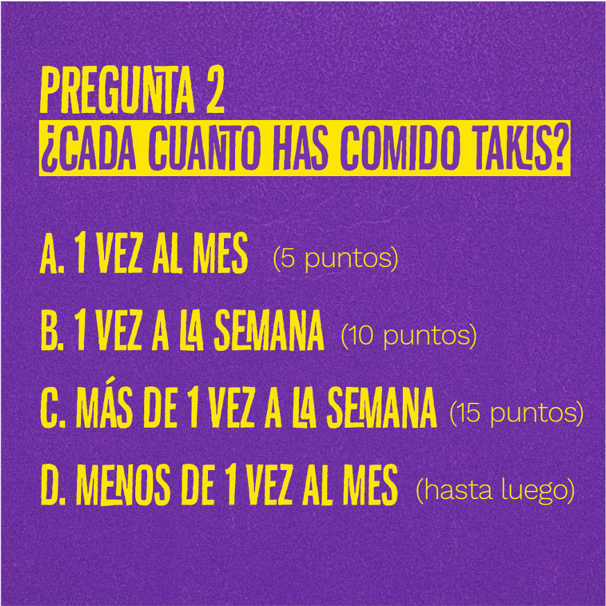 TakisEsp's tweet photo. Calcula si has sido suficientemente Random este año como para que los reyes magos te traigan Takis. Os iremos informando… #AtréveteASerRandom #Takis #Takisrandom #snack https://t.co/QXj3HgGTae