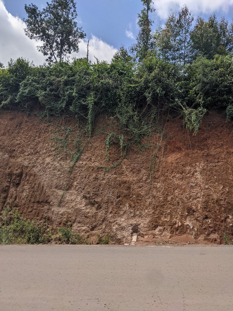 the farmers lands are right up to the edge so if land slides, generational wealth inapungua.