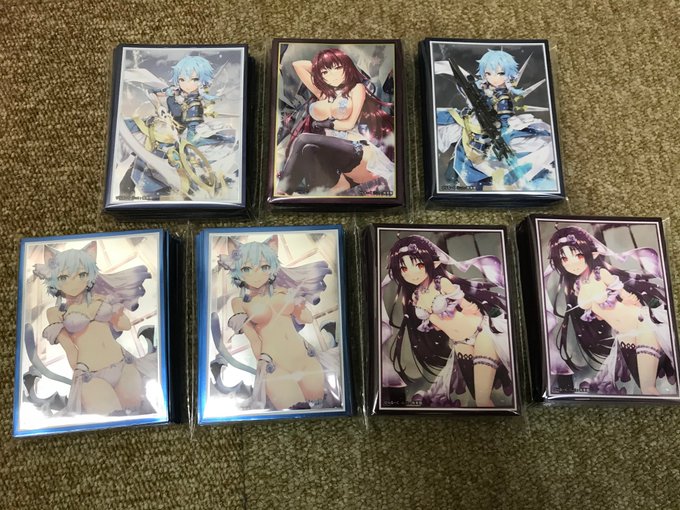 正式的 シノン SAO バニー シークレットver. ぴらるーく プレイマット