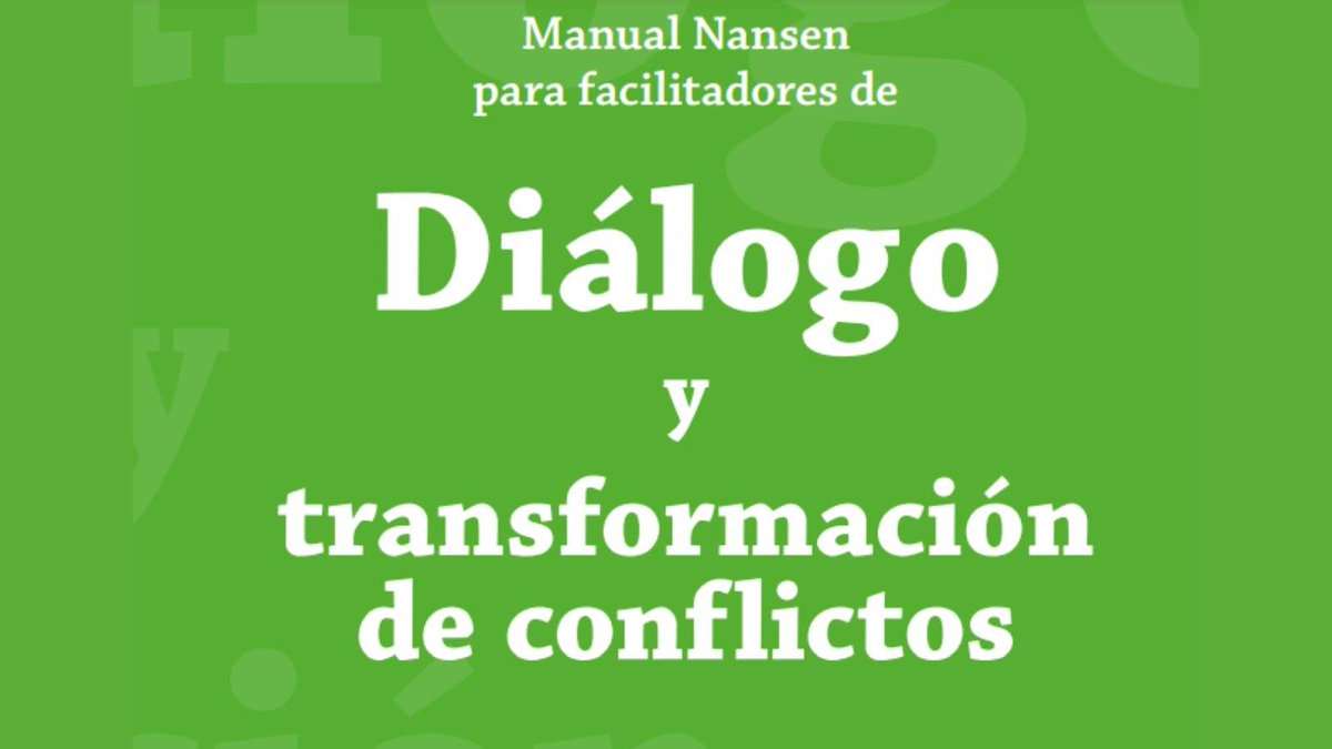 Dialogar es una forma de comunicación que ofrece tiempo y espacio para que las personas puedan mostrar la complejidad de sus respectivas realidades. Siempre hay un primer momento para aprender a escuchar. #ManualNansen #Noruega #CentroNansen
peace.no/es/manual-nans…