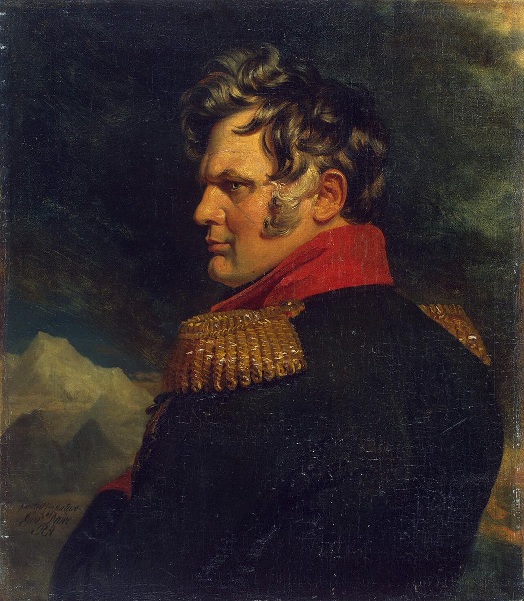 We've talked a lot about Barclay in 1812 already: realising that Napoleon's objective was to defeat the Russian army in a field battle, Barclay chose to retreat in front of the numerically superior enemy, earning the rebuke of Prince Bagration and his own Chief of Staff Ermolov.