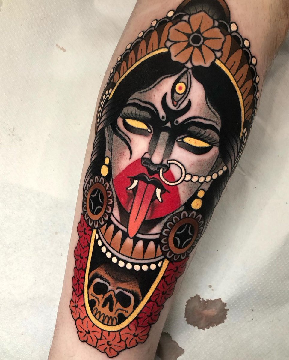 Kali Tattoo by Sunny Bhanushali at Aliens Tattoo India | Alien tattoo, Kali  tattoo, Tattoos