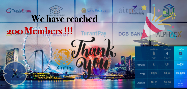 schoebi3's tweet photo. We never expected 200 members this year. Many thanks to each and every one! ๐ฅณ๐๐
๐ https://t.co/kIcJCSFGY9
@XinFin_Official
$XDC $XDCE
#XinFam #xinfin #xdc #xdce #tradefinex #mycontract #blockdegree #infactor #landregistry #turantpay #airnetz #dcbbank #kramaa #alphaex https://t.co/oNfOy4239T