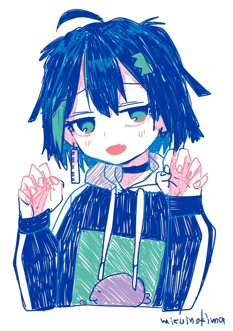 Skebにて、てれかすちゃん描かせていただきました
https://t.co/V2xWGeqK03 