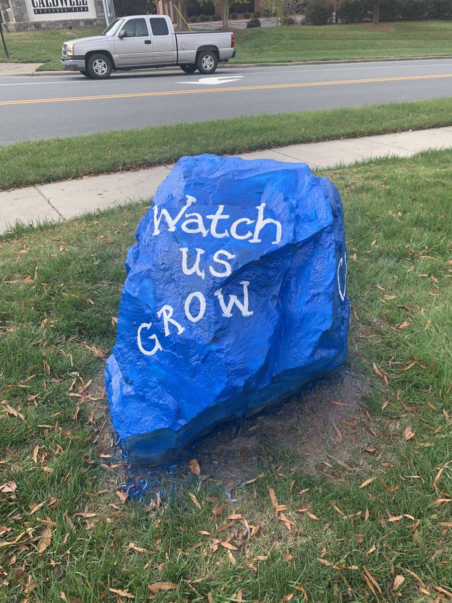 ACEAcademyNC's tweet photo. Our spirit rocks do just that!! So thankful for the talented artist that painted our #mission and principles!

#youACEdit #ACErocks #charterschool #charlotte #harrisburg  #concordnc https://t.co/GFHGBYjbK6