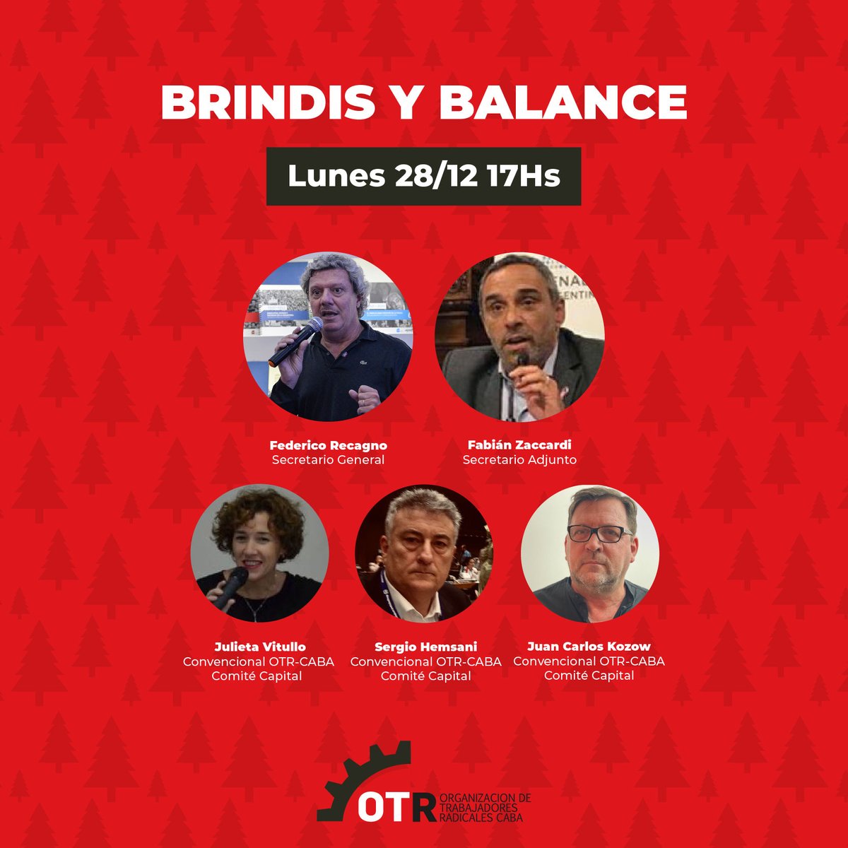 Hoy, te esperamos para brindar virtualmente y hacer un balance de las acciones que venimos llevando a cabo.