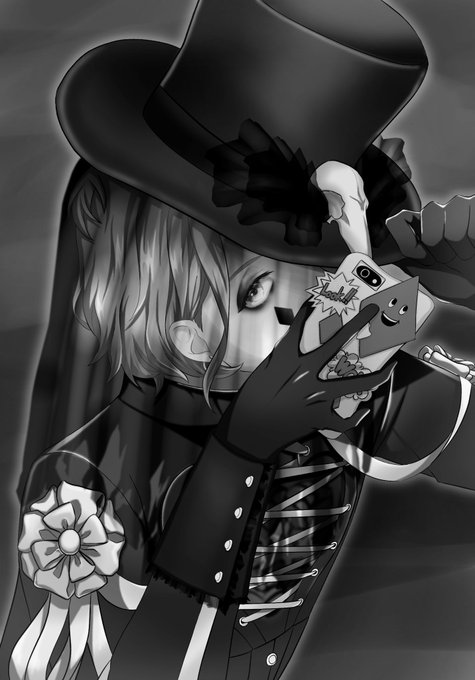 描いた絵をモノクロにするとかっこいいのtwitterイラスト検索結果 古い順