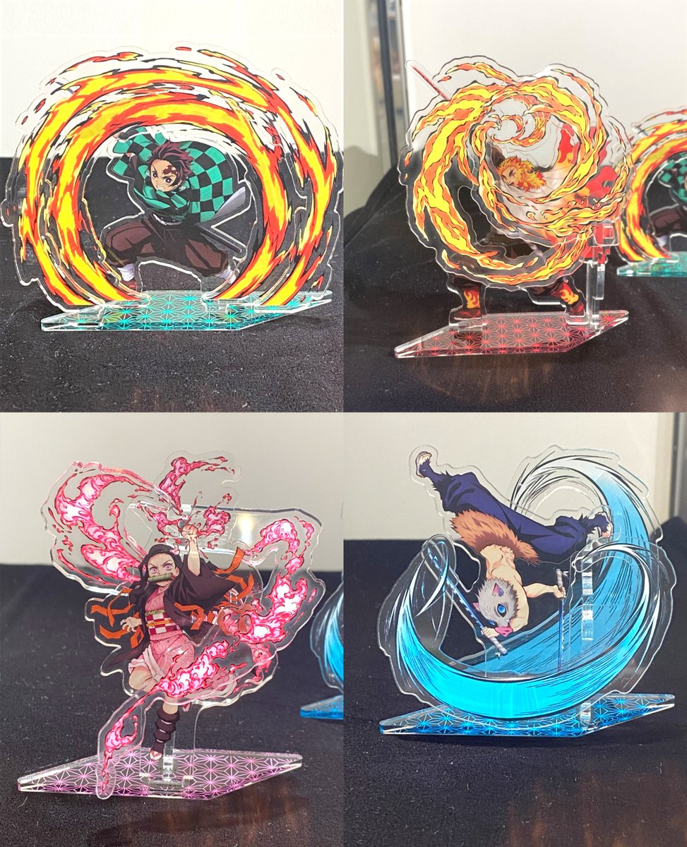 専用】鬼滅の刃 コミケ ポップアップアクリルマスコット炭治郎 善逸