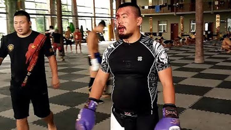 10. Xu XiadongChinese MMA Athlete, Xu became famous for being a Martial Arts Crusader. He would call out Martial Arts teachers who claims to be mystic and he would beat them up in a match. The Gov. would end up harassing him but it doesn't stop him to continue and expose.