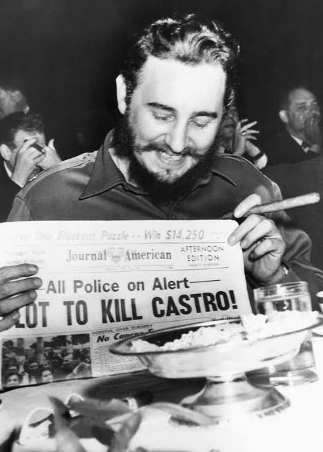 11. Fidel CastroHero or villain to some people, undeniably he is a supreme badass leader. The CIA tried to assassinate him 638 times and he managed to survive from Poisoned Wet Suit to Assassins to Explosive Cigars and many more. He is always one step ahead of the CIA.