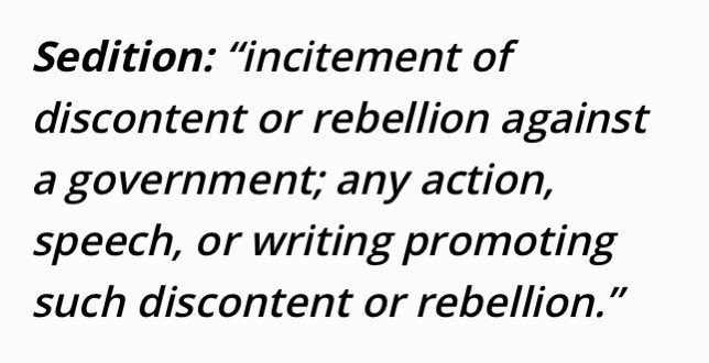 This lawsuit was a flagrant attempt to overturn the constitutional system &impose through authoritarian means the rule of a corrupt criminal. It’s a "seditious abuse of the judicial process” GA, PA, MI, & WI jointly wrote in their response to Texas trying to steal their elections