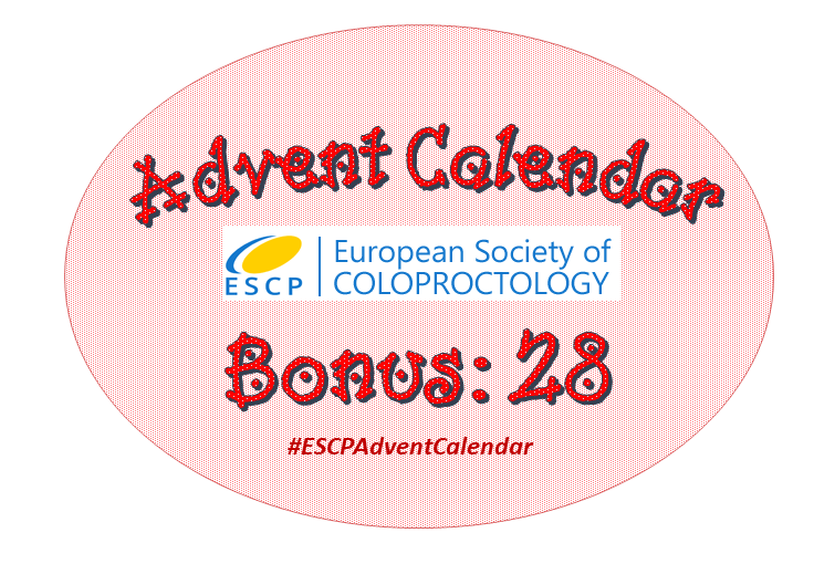 YouESCP's tweet photo. #ESCPAdventCalendar Bonus 28
Together with Portuguese Society of Colop National Congress, @escp_tweets are hosting the next hybrid Regional Masterclass in #Lisbon ๐ต๐น
'Complex Decisions in #Coloproctology'
21 Jan 21
https://t.co/77N4D3PMMP
#colorectalsurgery #colorectalcourse https://t.co/fmyB8uDRXc