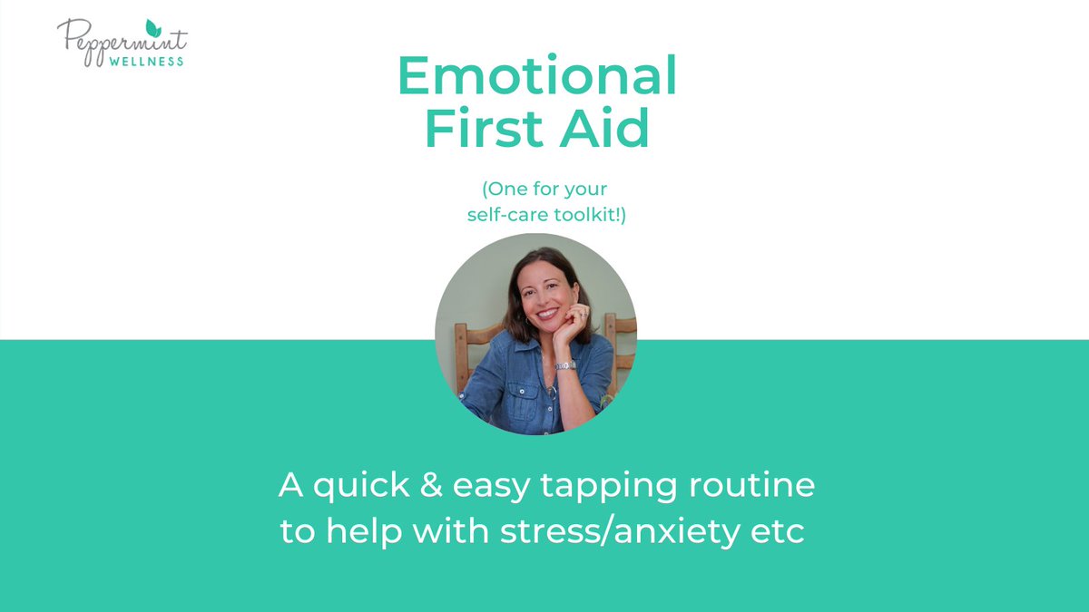 If you're feeling anxious, stressed, overwhelmed, lonely or just plain sad, here's a powerful self-calming technique that works within minutes: tapping. 

It's free, you can do it anywhere and it's super quick and easy to learn. Here's my how-to video: youtube.com/watch?v=zhxmZb…