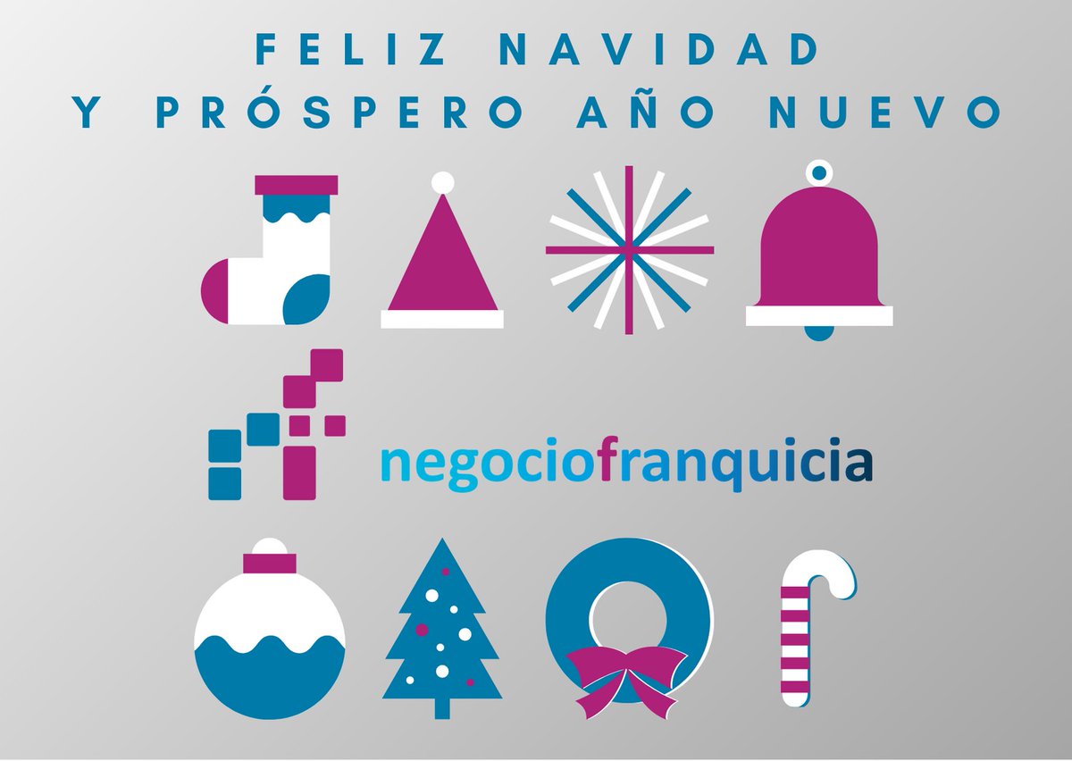 Nfranquicia's tweet photo. De parte de todo el equipo de Negocio Franquicia te deseamos unas felices fiestas.
#FelizNavidad https://t.co/mJmTvG2M43