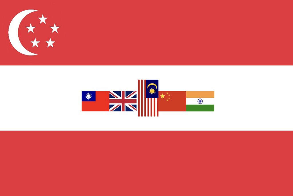 地図フリーク シンガポール国旗 を旧南ア国旗風に シンガポール 国旗 T Co Zlgfbkk1ri 中央に並べた小旗は 公用語の英語 マレー語 中国語 中台双方の旗 タミル語 インド を示す 旧南ア 国旗の中央の小旗とはやや意味が異なるが 地図フリーク シンガポール国旗 を旧南ア国旗風に シンガポール 国旗 T Co Zlgfbkk1ri 中央に並べた小旗は 公用語の英語 マレー語 中国語 中台双方の旗 タミル語 インド を示す 旧南ア 国旗の中央の小旗とはやや意味が異なるが