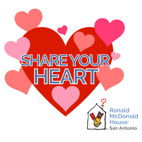 RMHC of San Antonio (@sarmhc) on Twitter photo Share Your Heart 2021 is just around the corner!
Help #RMHCSA by selling paper hearts at your schools!
For more information or to volunteer, contact Kelly or Natalie volunteers@rmhcsanantonio.org by January 10, 2021! Share Your Heart 2021 is just around the corner!
Help #RMHCSA by selling paper hearts at your schools!
For more information or to volunteer, contact Kelly or Natalie volunteers@rmhcsanantonio.org by January 10, 2021!