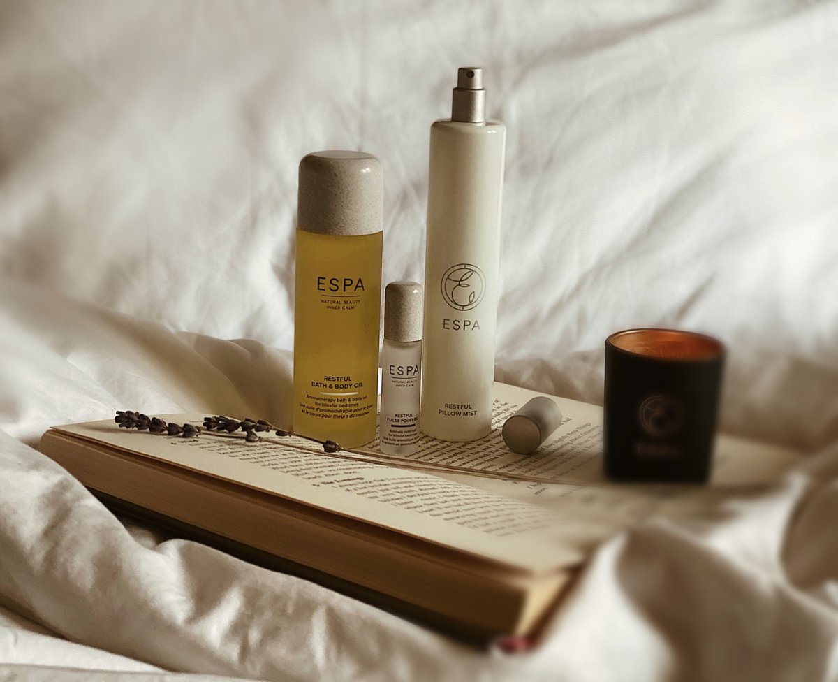 Say good night to restless sleep and good morning to feeling energised with ESPA’s new Restful collection. Allow the peace-inducing blend of Lavendar, Clary Sage and Bergamot to infuse your home, your senses and your dreams..
#ESPASkincare
@velvetwellies