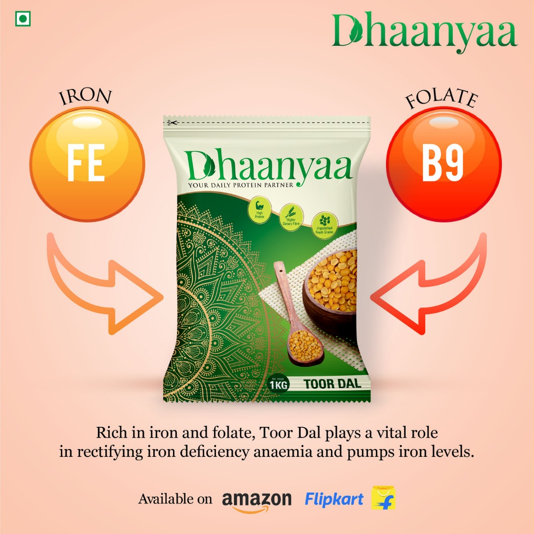 DhaanyaaFoods's tweet photo. A staple in most Indian kitchens, Toor dal is not only delicious but also has a great amount of nutritional value.

Buy now https://t.co/j1kTwpefNd

#Dhaanyaa #ToorDal #ProteinPartner #HealthyChoices #TasteOfIndia https://t.co/ikWkqs2CFz