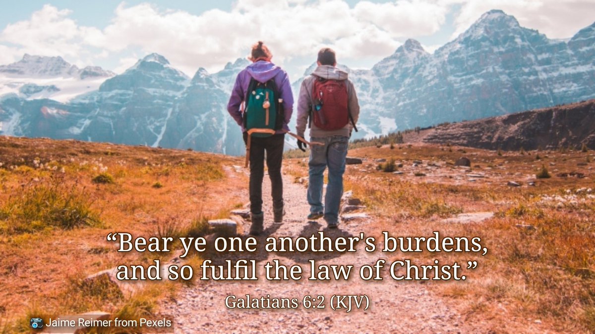 Bear One Another's Burdens – Linda's Bible Study