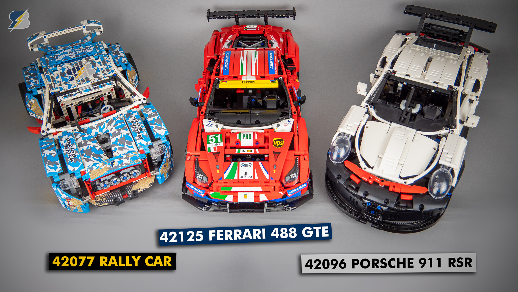 RacingBrick on X: The LEGO Technic 42125 Ferrari 488 GTE is the