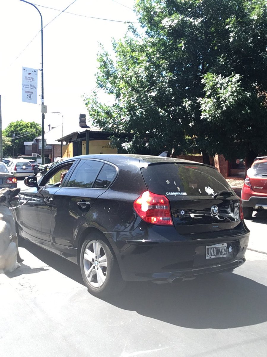 ⁦<a href="/SanIsidroGob/">San Isidro</a>⁩ Paseando al perro desde el auto por Blanco Encalada altura #lasbrujas 15:00 hs Lunes 28 Dic. #retuitya