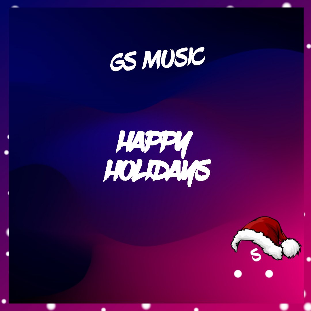 GSpectreMusic's tweet photo. Happy Holidays GS Music Family. Thanks for your continued love and support over the past year, we are super excited for what 2021 holds for us! Get ready for full on music next year. https://t.co/OlhFF9AHFY