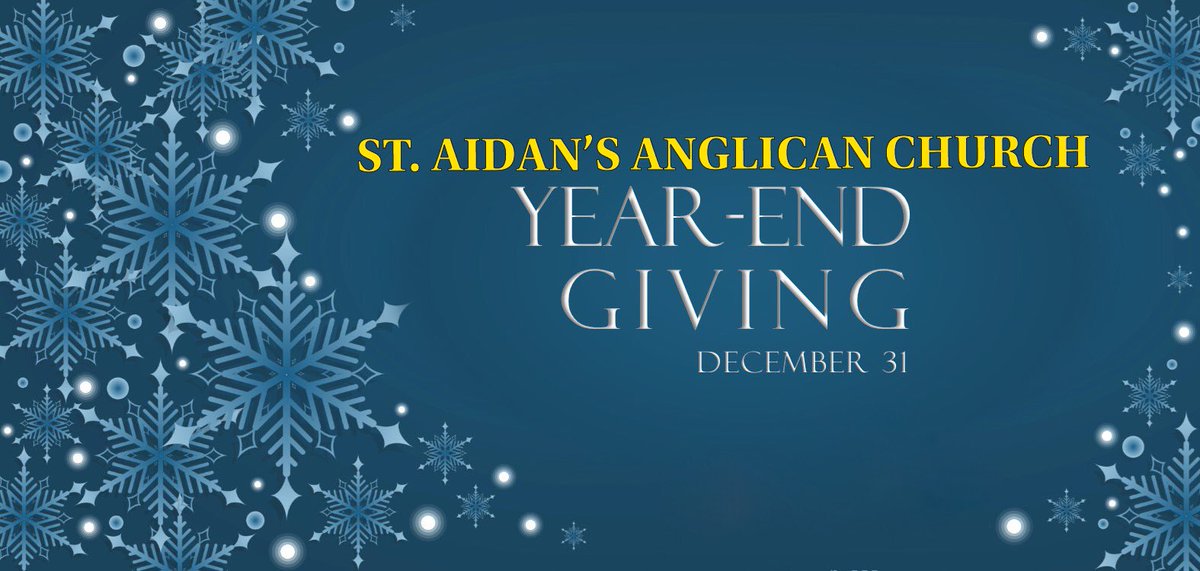 WITH THANKS - We want to extend our gratitude to all who have supported ministry this year with your generosity. It is fair to say that 2020 has been an incredibly difficult year. Despite the challenges, your support meant that we have been able to continue to BE church. 1/8