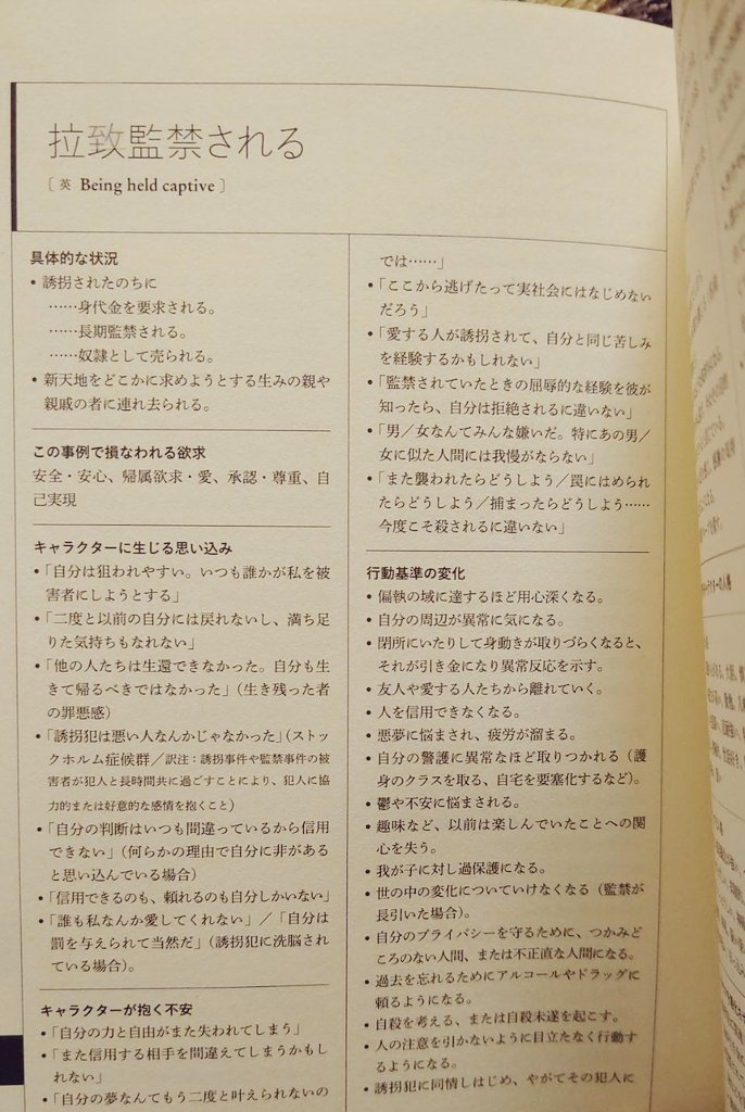 みりあ 闇の腐女子の皆様方には とくにトラウマ類語辞典がめっっっちゃオススメ この二ページだけで一ヶ月は白米だけで生きていける情報の濃さなのに この本の氷山の一角でしかないんだぜ みりあ 闇の腐女子の皆様方には とくにトラウマ類語辞典がめっっっちゃオススメ この二ページだけで一ヶ月は白米だけで生きていける情報の濃さなのに この本の氷山の一角でしかないんだぜ