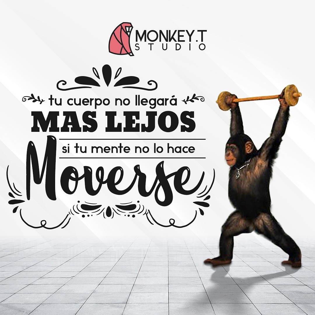 MonkeyTStudio's tweet photo. Todo es CUESTIÓN DE ACTITUD 💥
Para que tu cuerpo y espíritu lleguen aún más lejos es tu mente quien debe impulsarlos, estas listo para una nueva semana llena de retos? Nosotros SI 
 #MonkeyTStudio #estudiocreativo #nosdedicamosati #happymonday #felizlunes #quotes #Guayaquil https://t.co/t26CxLXP0W