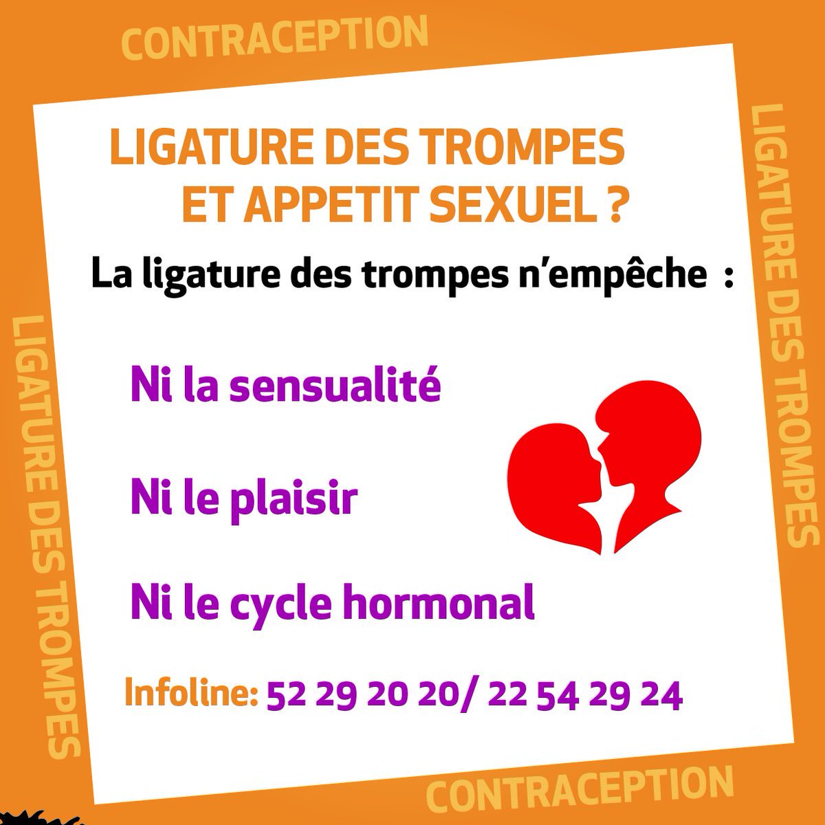 lyma225's tweet photo. La ligature des trompes n'empêche ni la sexualité,ni le plaisir encore moins le cycle menstruel alors garder l'habitude de mettre des préservatifs ou demander aux partenaires sexuels d'en porter à chaque rapport.
#Ligaturedestrompesci
#Methodespermanentesci
#PF
#CIV225
#Lyma225 https://t.co/0SszJxH491