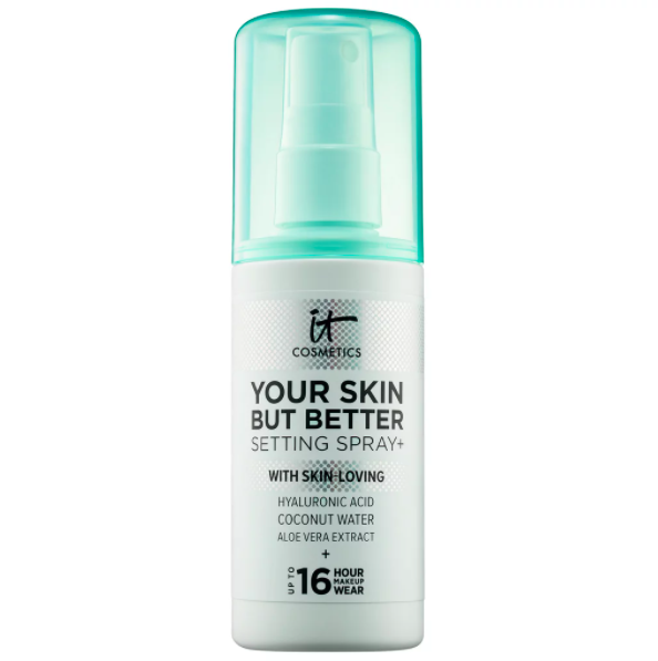 davelackie's tweet photo. Today's luxe makeup giveaway promises up to 16 hours of makeup wear. It is It Cosmetics' You Skin But Better Setting Spray. To enter, follow @davelackie &amp; RT https://t.co/frdP3o4X0C