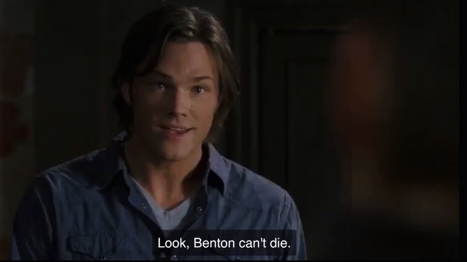 sam not only wanting dean to become a organ-stealing zombie if it means dean gets to live, but also being ok to become one if necessary