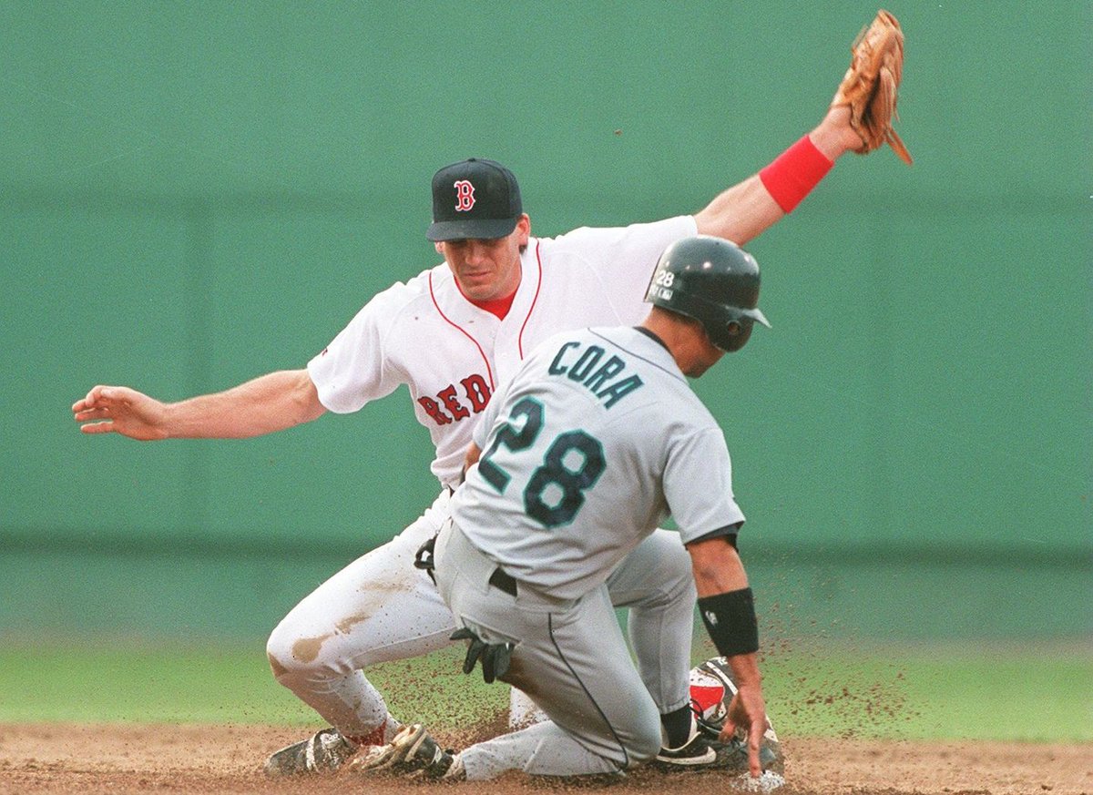 jdeshazer12's tweet photo. @MLBStats @MLB Joey Cora came straight to mind from my childhood. #PNW #mlb2pdx https://t.co/MdMcMLNbqw