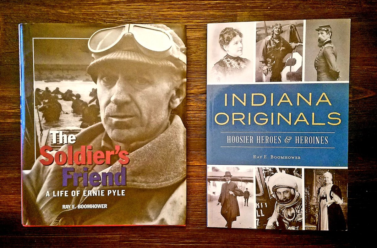 clintsmithtales's tweet photo. Gratitude and major props to the generosity of #IndianaHistoricalSociety's @RayBoomhower for his recent trivia giveaway. Received these reads to help me cleave my way into #2021... #Hoosiers #History #ErniePyle #HoosierLiterature #IndianaWriters #IndyLit #IndyReads https://t.co/MCNEBNPQAx