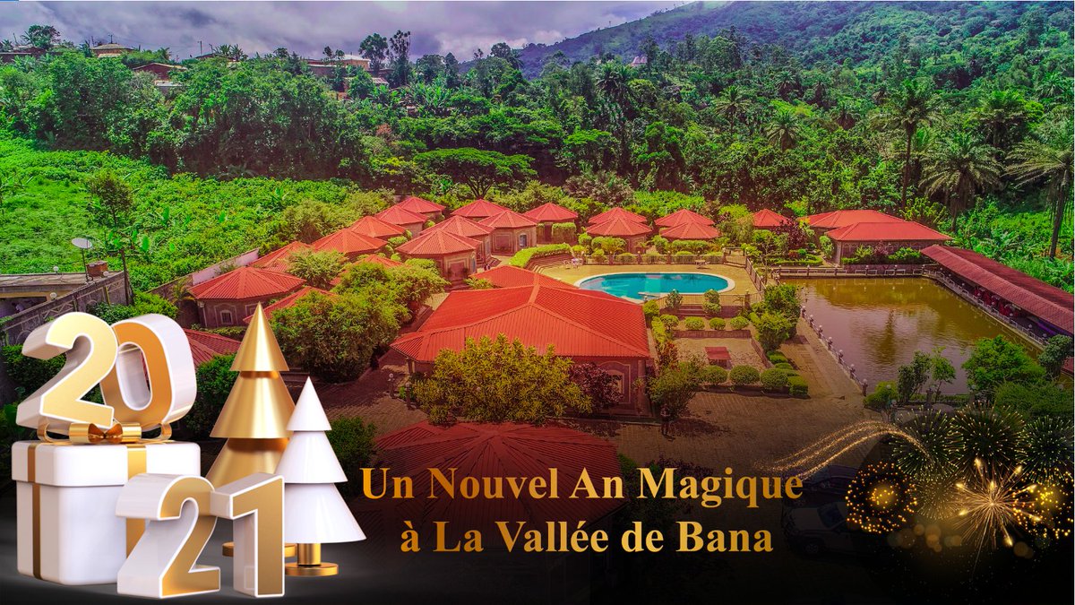 Aux douze coups de minuit 🕛, admirez les plus beaux feux d'artifice à La Vallée de Bana afin de célébrer la nouvelle année sur d'heureux auspices 🎉🎉🎉. 

Réservez votre week-end nouvel an dès maintenant 😊!