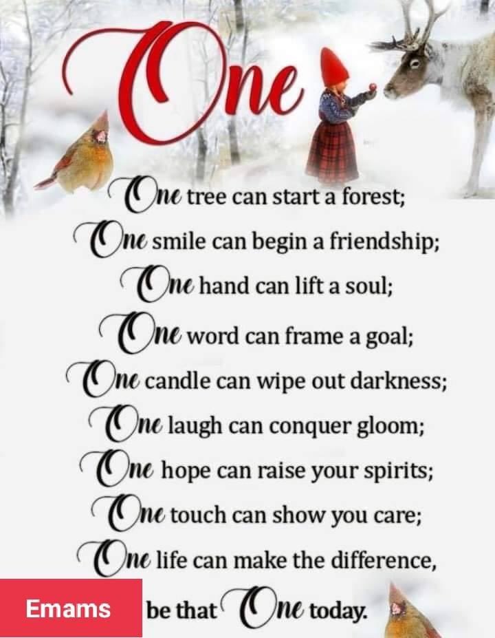 StnKatie's tweet photo. Make that difference #BeTheOne https://t.co/eWnE8Uz5jC