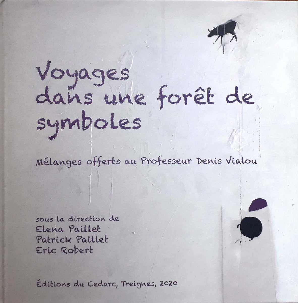 UisppA's tweet photo. Happy new year dear followers! Here you have "Voyages dans une forêt de symboles. Mélanges offerts au Professeur Denis Vialou" co-edited by Elena Paillet, Patrick Paillet et @erobert79 (December 2020)
Editions du CEDARC, Treignes (Belgiques). https://t.co/r9xvxA37Vn