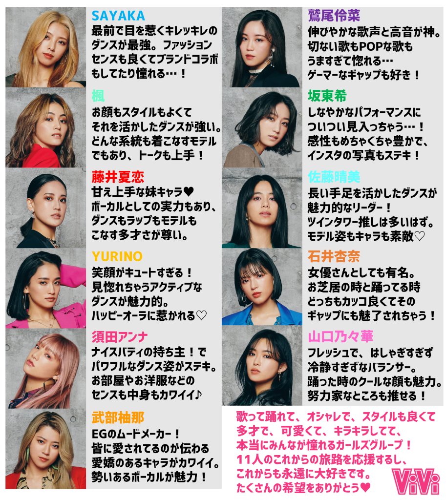 Vivi E Girlsありがとう E Girls Egirlsofficial 今まで本当にありがとう これまでの感謝を込めて 11人への愛を語りました Egirls ラストegirls ありがとうegirls