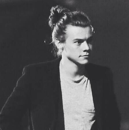 Harry Styles with a bun because we miss her..~A thread~