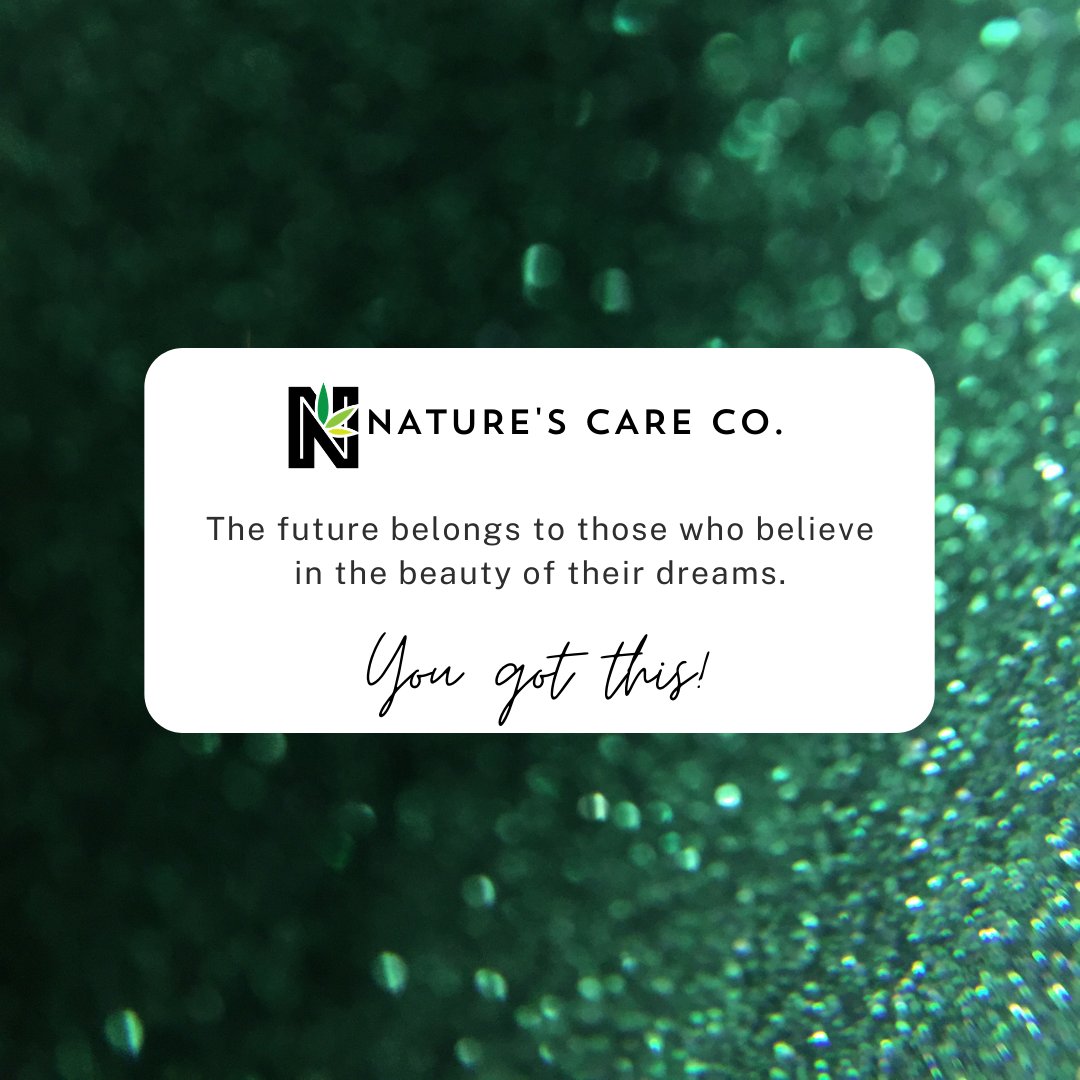 Start believing in your dreams this year 🍾

#motivationalmonday #newyearnewyou #naturescarecompany #nccrollingmeadows #NCCRM #ildispensaries #ilcannabiscommunity
