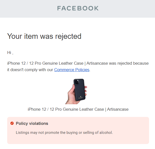It's almost our 12-month anniversary! 🥳🥳...of trying to convince Facebook that we're not peddling drugs, alcohol and "dangerous weapons". Looking to arm yourself for 2021? Do it in style with our UK-made phone cases..